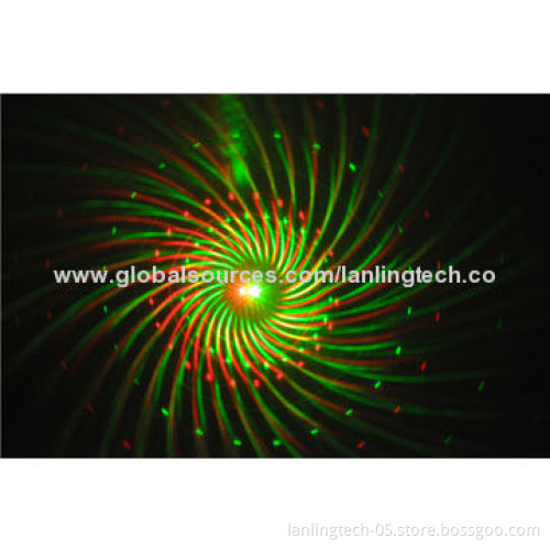 Beautiful Mini Stage Christmas Party Light 4 Gobos RG